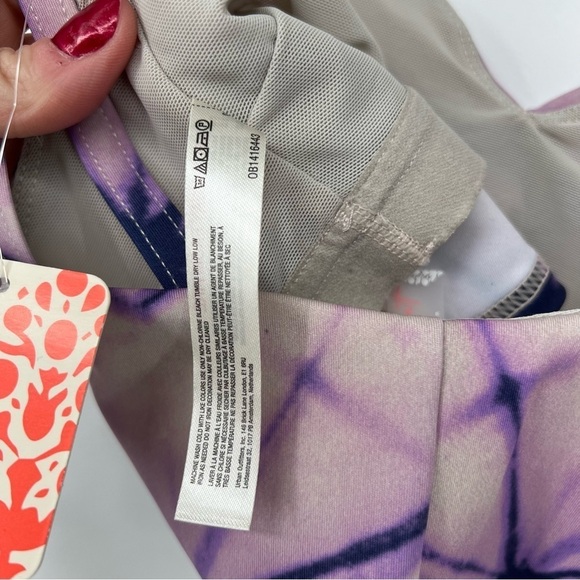 Free People Double Take Cropped Cami‎ In Purple Combo - Picture 8 of 12